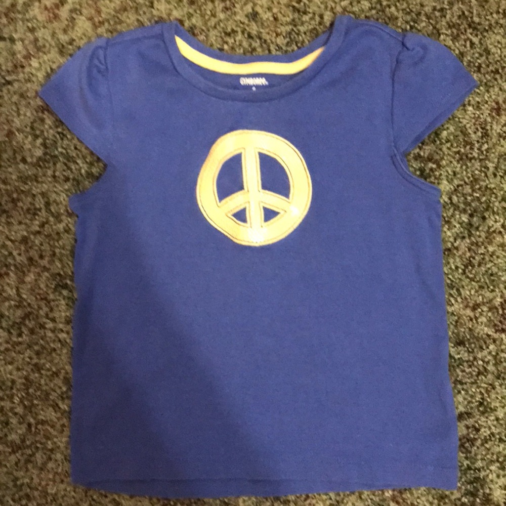 Gymboree Peace sign shirt